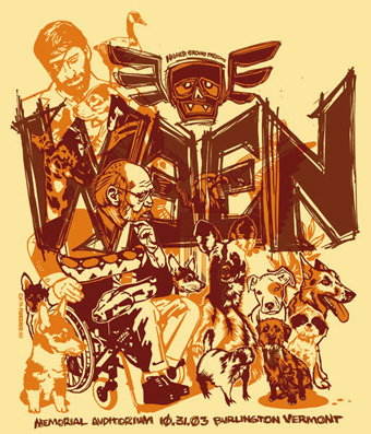 Artwork by Tyler Stout and Lance Violette
